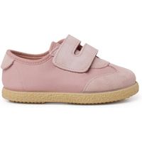 pisamonas zapatillas zapatillas cuero vegano cierre adherente para nina