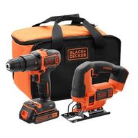 taladro percutor  sierra calar 1 bateria 18 v - bd - bck22s1s
