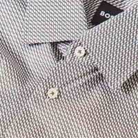 boss camisa manga larga hank para hombre