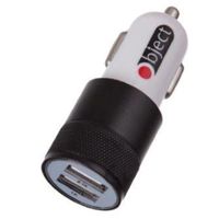 aliminium dual adaptor black