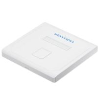 placa de pared vention ifdw0 1 puerto rj45 tipo 86 blanco