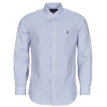 Polo Ralph Lauren Camisa manga larga CAMISA DE CORTE RECTO EN POPELÍN PREMIUM para hombre