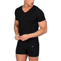 zd - zero defects calzoncillos camiseta interior cuello pico hombre algodon egipcio para hombre