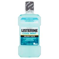 listerine zero alcohol mouthwash cool mint mild