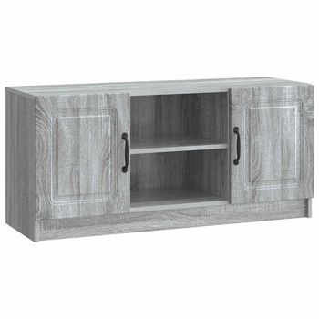 Mueble De Tv Gris Sonoma 102 X 34,5 X 47 Cm Vidaxl