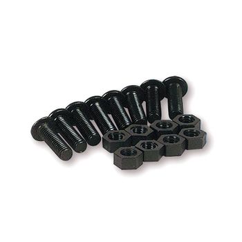 Tornillo de carenado M5x16mm alu negro juego 8pc