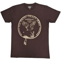 neil young camiseta tour 76 para mujer