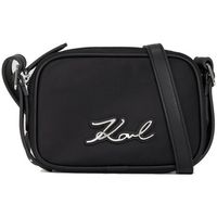 karl lagerfeld bandolera k signature nylon cb pouch para mujer