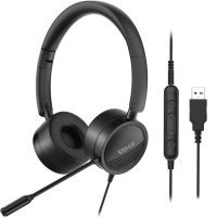 iggual dual tech auriculares con microfono negros