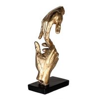 casablanca by gilde estatuilla escultura decorativa dos manos h 29 cm