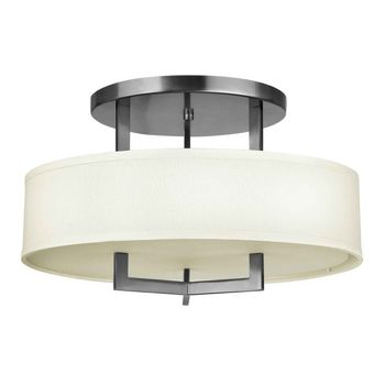 Semiplafón de techo hampton (3 luces)