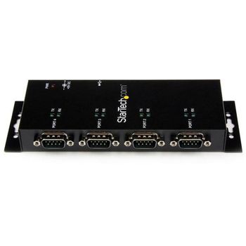 StarTech Concentrador Adaptador USB a Serie RS232 DB9 4 Puertos