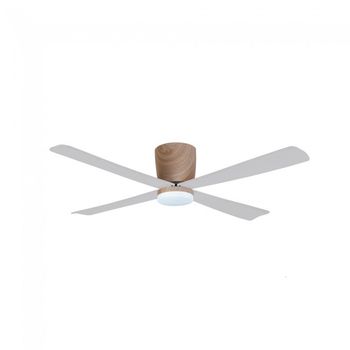 Ventilador de techo led napur madera cct dim (18w)