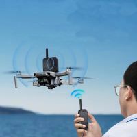 megafono de altavoz de cielo universal para walkie talkie startrc alcance inalambrico de 1 km para drones dji mini 4 p