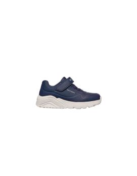 Zapatillas Skechers Uno Lite - Vendox Azul Marino Knit Niño