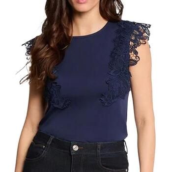 Morgan Tops y Camisetas Fleurs para mujer
