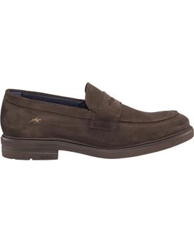 de FLUCHOS BELGAS F0633 DERBIES PIEL AFELPADO CAFE