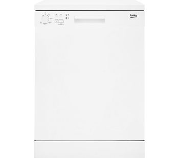 BEKO DFN05310W Full-size Dishwasher - White, White