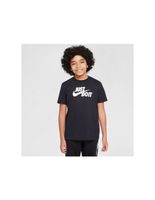 camiseta nike sportswear t-shirt infantil negro