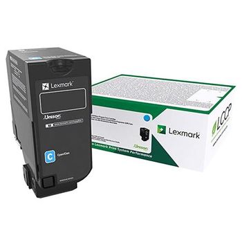 Lexmark 75B20C0 Cyan Original Return Program Toner Cartridge