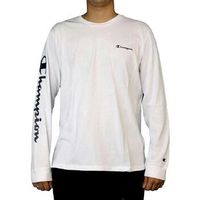 champion camiseta manga larga t-shirt a col rond manches longues para hombre