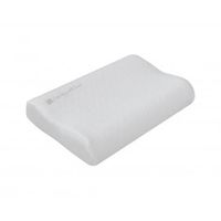 almohada ergonomica ventilada de espuma viscoelastica airknit gris