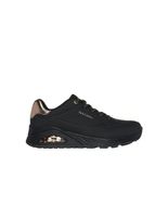 zapatillas skechers uno - shimmer away mujer negro
