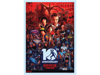 Póster - FaNaTtik Stranger Things. Limited Edition 10th Anniversary
