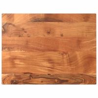 tablero de mesa rectangular madera maciza acacia 90x70x38 cm vidaxl
