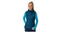 chaqueta sin mangas vaude freney hybrid iv azul para mujer