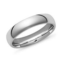 anillo exclusivo de acero inoxidable pulido con posibilidad de grabado