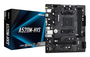 ASROCK AMD A520M-HVS Socket AM4