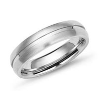 anillo acero inoxidable mate redondo 5 mm grabado posible