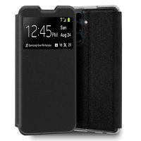 cool funda flip cover liso negro para samsung galaxy a16  a16 5g
