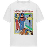 steven rhodes camiseta assume the fetal position para mujer