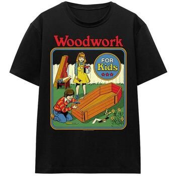 Steven Rhodes Camiseta Woodwork For Kids para mujer