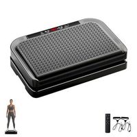 plataforma vibratoria 200 niveles con bandas elasticas bluetooth mando a distancia y pantalla led