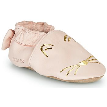 Robeez Pantuflas GOLDY CAT para niña