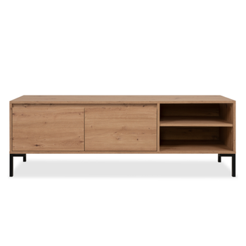 Mueble Tv De Madera Con Armario Navi