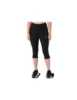 mallas de running asics asics core capri mujer negro