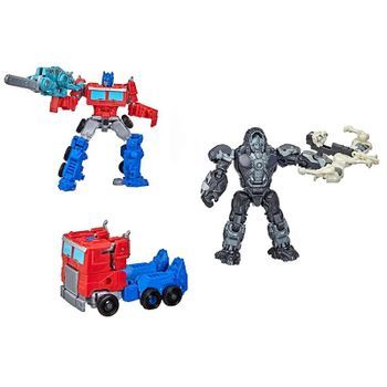 Hasbro Transformers 7 Beast Weaponizers Set Doble Con Figura De 12,7 Cm Y 7,6 Cm 2 Mod Sdos (f38975l0)