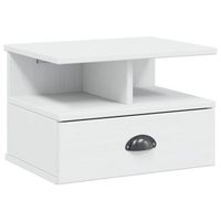 armario de noche con cajon hill 40 x 31 x 27 cm pino macizo vidaxl