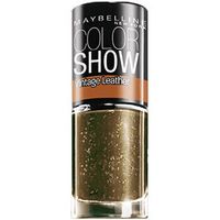 maybelline new york esmalte para unas colorshow vintage leather nail polish - 209 gilded emer para mujer