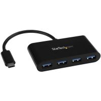 startech hb30c4ab hub usb 31 gen 1 type-c 5000 mbits negro