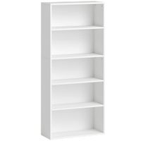 libreria 60x24x1335 cm blanco