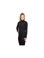 camiseta asics core ls 12 mujer bk