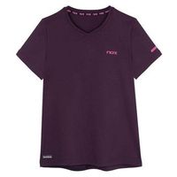 camiseta nox pro morado oscuro mujer