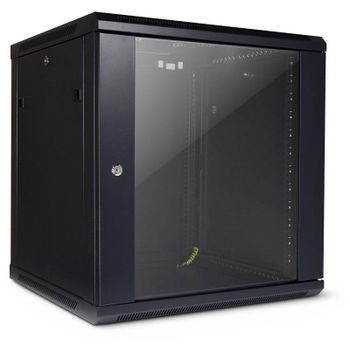 Bastidor de pared Inter-Tech SMA-6612 12U 40 kg Negro