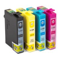 zipzap cartuchos tinta compatible epson t1281t1282t1283t1284 negrotricolor pack 10