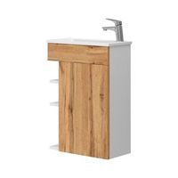 conjunto de muebles de bano amadeo 2 partes con lavabo vicco